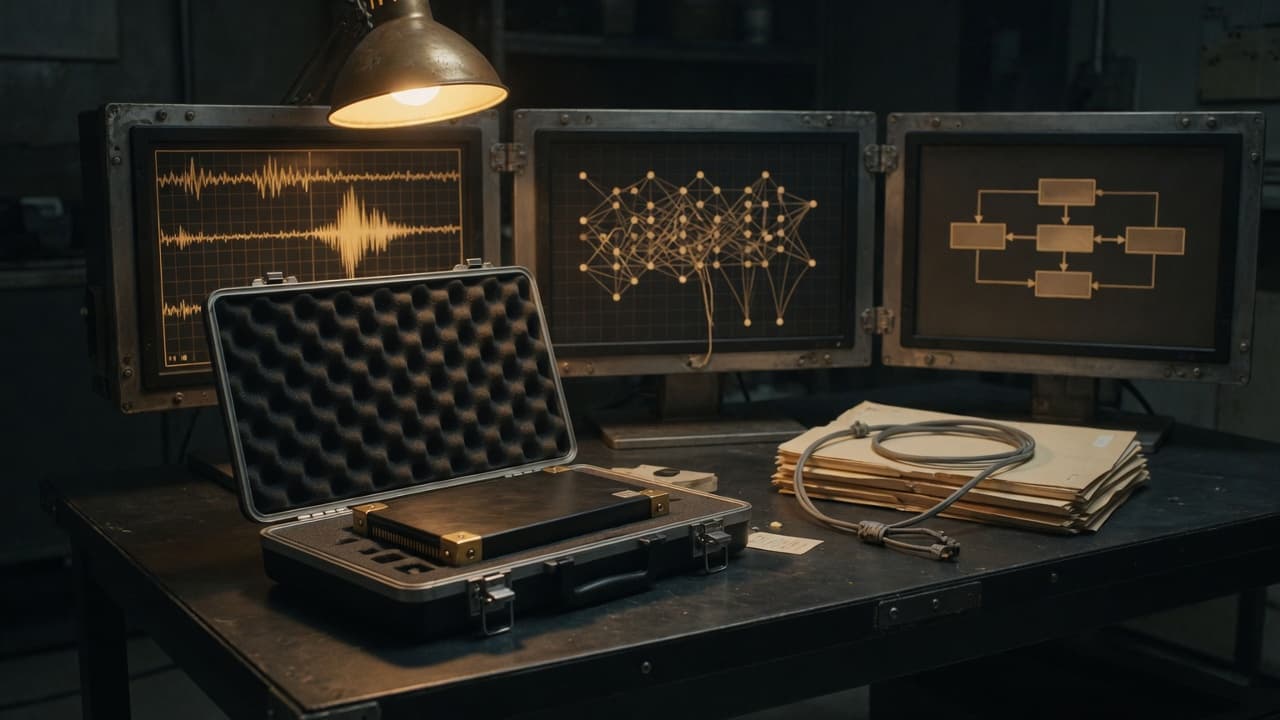 Engineering bay: a sealed Knolo Knowledge Image in an instrument case, evidence folders, and operations screens.